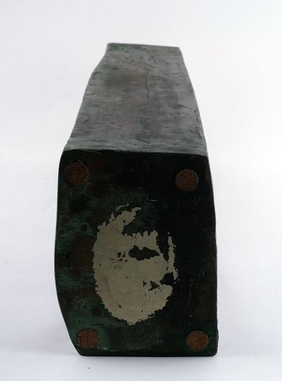 ÉCOLE CANADIENNE (XXe)
Composition moderniste
Bronze...