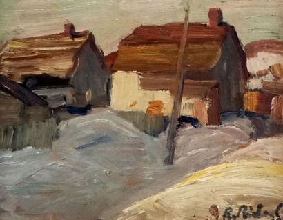 RICHARD, René Jean (1895-1982)
Scène de Charlevoix...
