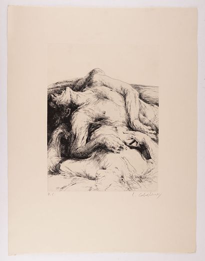 CABALLERO, Luis (1943-1995)
Sans titre
Eau-forte
Signée...