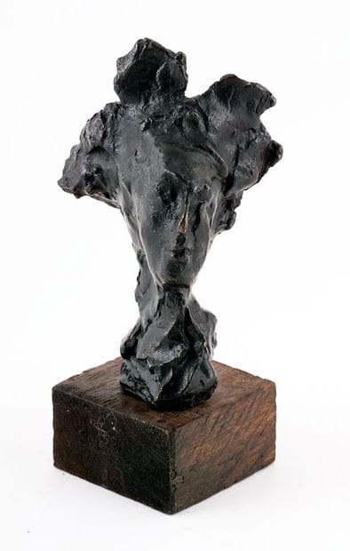 GRANET, Roseline (1936-)
Buste de Riopelle
Bronze...