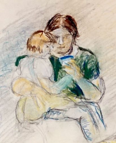 BORDUAS, Paul Émile (1905-1960)
Étude de...