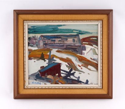 RICHARD, René Jean (1895-1982)
Grange en...