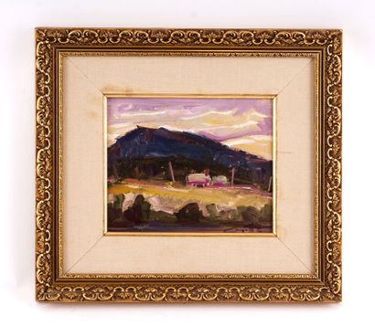 AYOTTE, Léo (1909-1976)
Paysage au crépuscule
Huile...