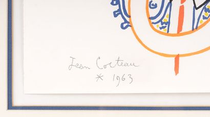 COCTEAU, Jean (1889-1963)
El Cordobés
Lithographie
Signée...