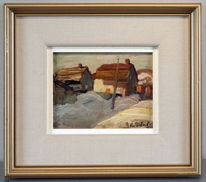 RICHARD, René Jean (1895-1982)
Scène de Charlevoix...