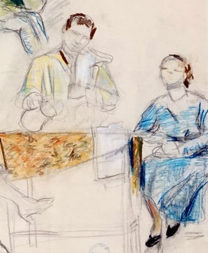 BORDUAS, Paul Émile (1905-1960)
Étude de...