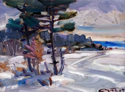 AYOTTE, Léo (1909-1976)
Sans titre - Paysage...