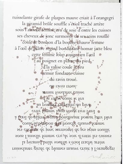 MOLINARI, Guido (1933-2004)
Sans titre -...