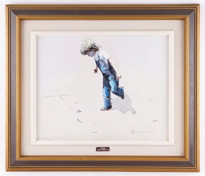 BERTOUNESQUE, André (1937-2005)
Enfant jouant
Huile...