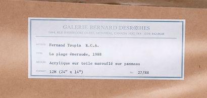 TOUPIN, Fernand (1930-2009)
