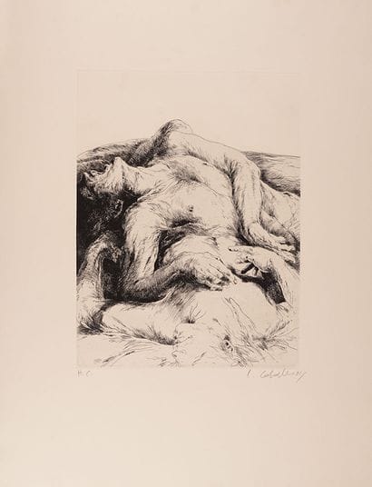 CABALLERO, Luis (1943-1995)
Sans titre
Eau-forte
Signée...