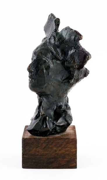 GRANET, Roseline (1936-)
Buste de Riopelle
Bronze...