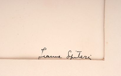 SPITERIS, Jeanne (1922-)
Composition
Aquarelle
Signée...