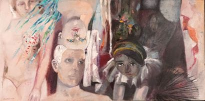 CAISERMAN-ROTH, Ghitta (1923-2005)
Carnaval
Huile...