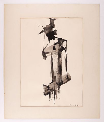 SPITERIS, Jeanne (1922-)
Composition
Aquarelle
Signée...