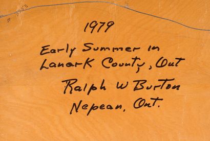 BURTON, Ralph Wallace (1905-1983)
