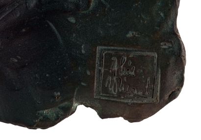 WINANT, Alice (1928-1989)
Portrait d'un homme
Bronze...