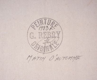 REBRY, Gaston (1933-2007)
