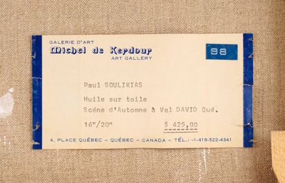 SOULIKIAS, Paul (1926-)
