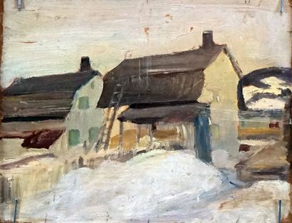 RICHARD, René Jean (1895-1982)
Scène de Charlevoix...