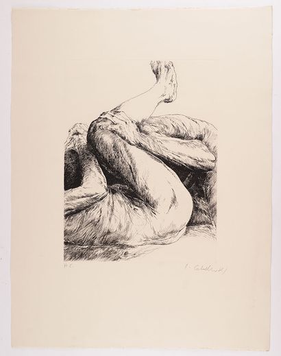 CABALLERO, Luis (1943-1995)
Sans titre
Eau-forte
Signée...