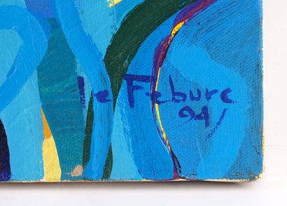 LEFEBURE, Jean (1930-2013)
Sans titre
Huile...