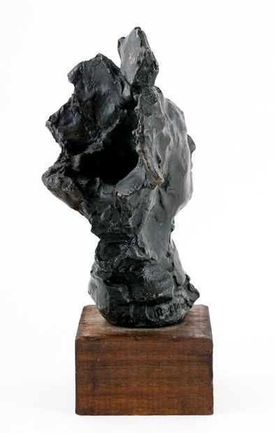 GRANET, Roseline (1936-)
Buste de Riopelle
Bronze...
