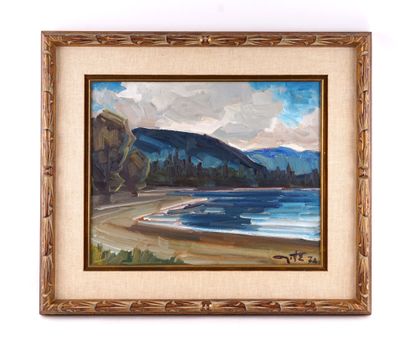 AYOTTE, Léo (1909-1976)
Paysage côtier
Huile...