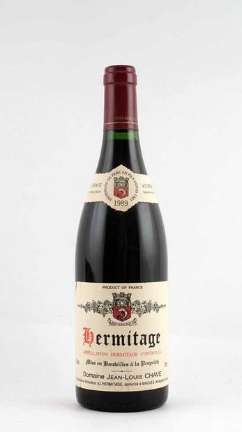 Hermitage 1989, Jean-Louis Chave - 1 bou...