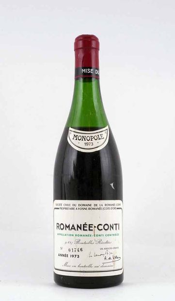Romanée-Conti 1973, DRC - 1 bouteille (Collection...