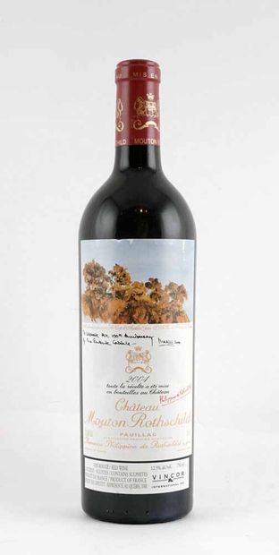 Château Mouton Rothschild 2004 - 1 boute...