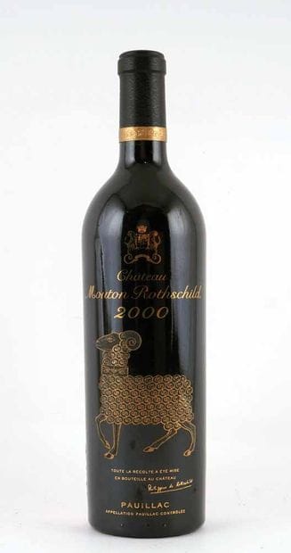 Château Mouton Rosthchild 2000 - 1 boute...