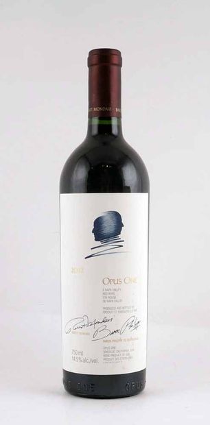 Opus One 2012 - 1 bouteille