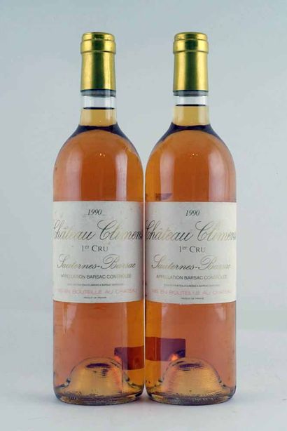 Château Climens 1990 - 2 bouteilles