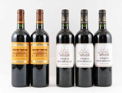 Croix de Beaucaillou 2009 Amiral de Beychevelle...