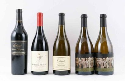 Sélection de Vins de Californie - 5 bout...