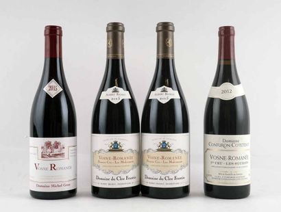 Sélection de Vins de Vosne-Romanée - 4 b...