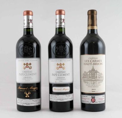 Château Pape Clément 2009, 2010 Château Les...