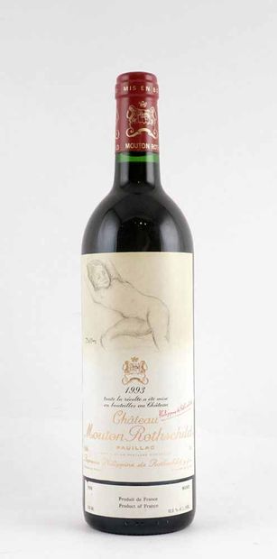 Château Mouton Rothschild 1993 - 1 boute...