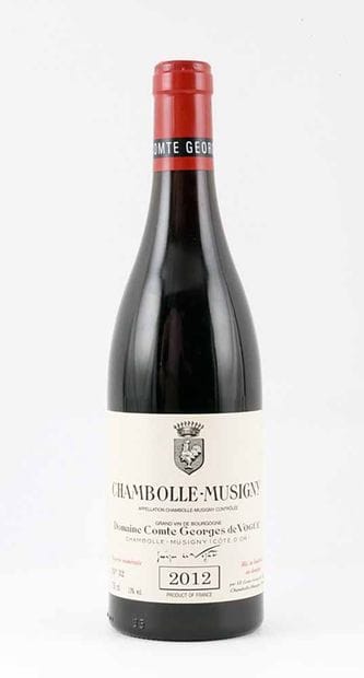 Chambolle-Musigny 2012, Comte Georges de...