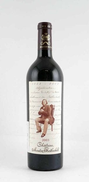 Château Mouton Rothschild 2003 - 1 boute...