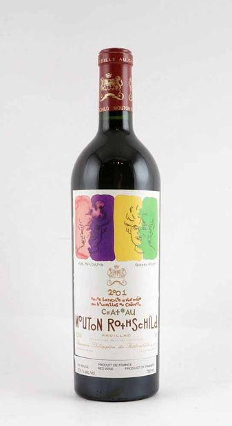 Château Mouton Rothschild 2001 - 1 boute...