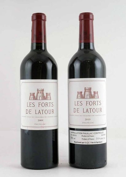 Les Forts de Latour 2009 2010 - 2 boutei...
