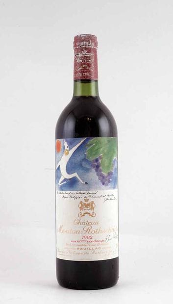 Château Mouton Rothschild 1982 - 1 boute...