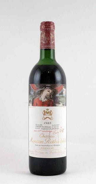 Château Mouton Rothschild 1985 - 1 boute...