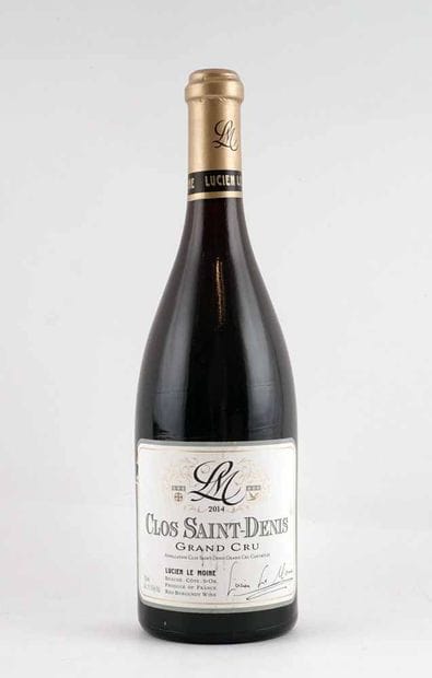 Clos Saint-Denis Grand Cru 2014, Lucien Le...