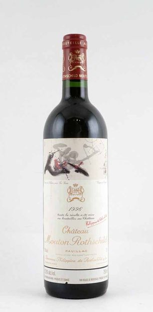 Château Mouton Rothschild 1996 - 1 boute...