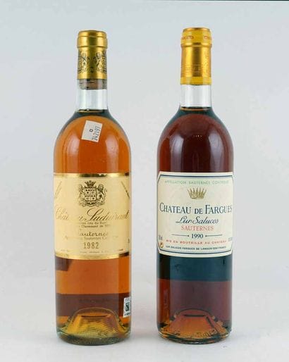 Château Suduiraut 1982 Château de Fargues...