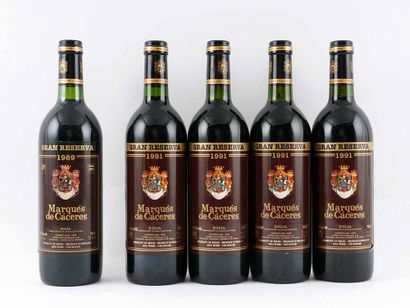 Marques de Caceres Gran Reserva 1989 1991...
