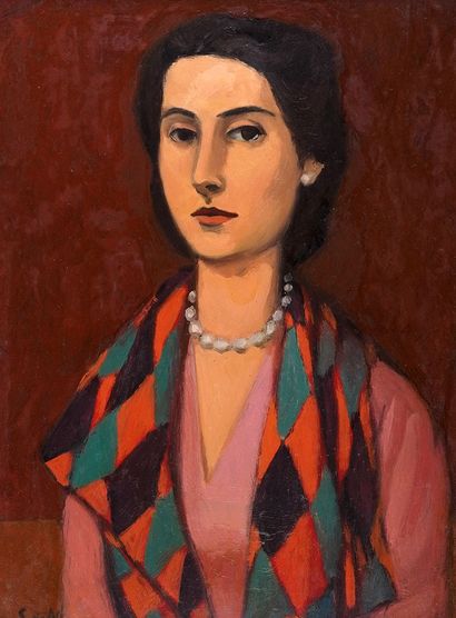 DE NIVERVILLE, Georges (1928-1984)
Élégante...